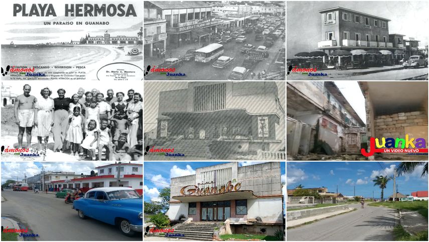 Algunos fotogramas del video sobre Guanabo, en La Habana, Cuba, presentado por el youtuber Juanka.&nbsp;