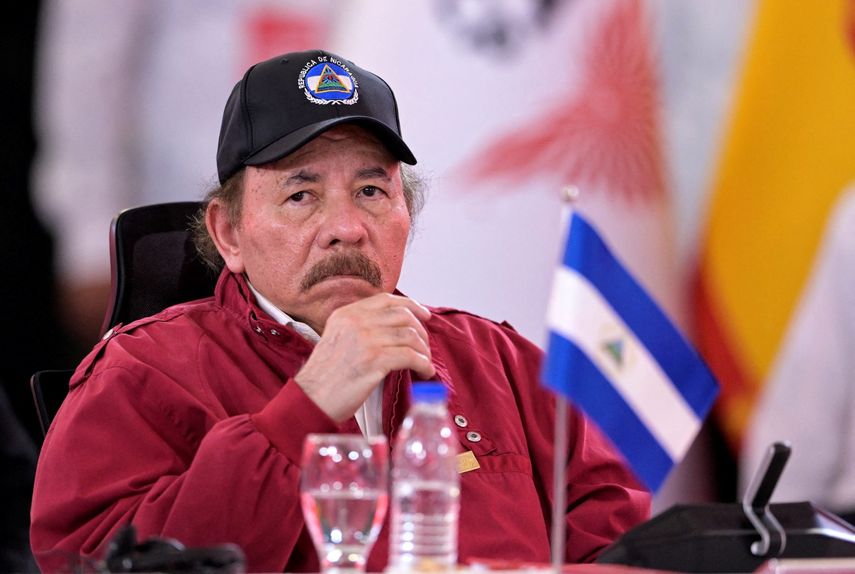 El dictador de Nicaragua, Daniel Ortega.