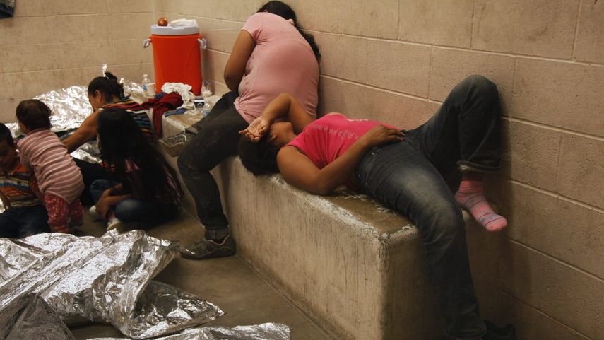 Centro de menores inmigrantes indocumentados.