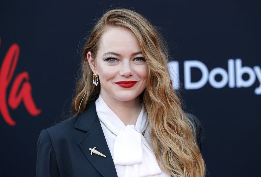 Emma Stone asiste al estreno en Los Ángeles de Cruella de Disney en El Capitan Theatre el 18 de mayo de 2021 en Los Ángeles, California.&nbsp;