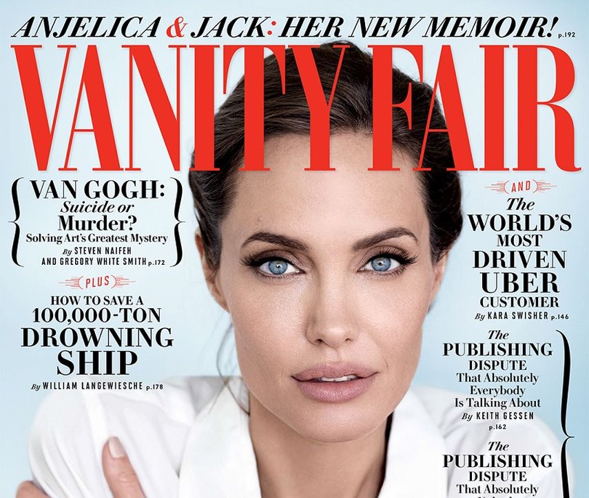 Además revela a Vanity Fair como ha cambiado su perspectiva desde que se casó con Brad Pitt