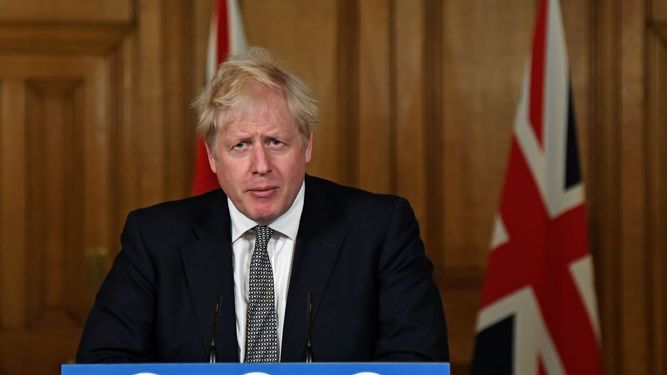 El primer ministro británico Boris Johnson.&nbsp;