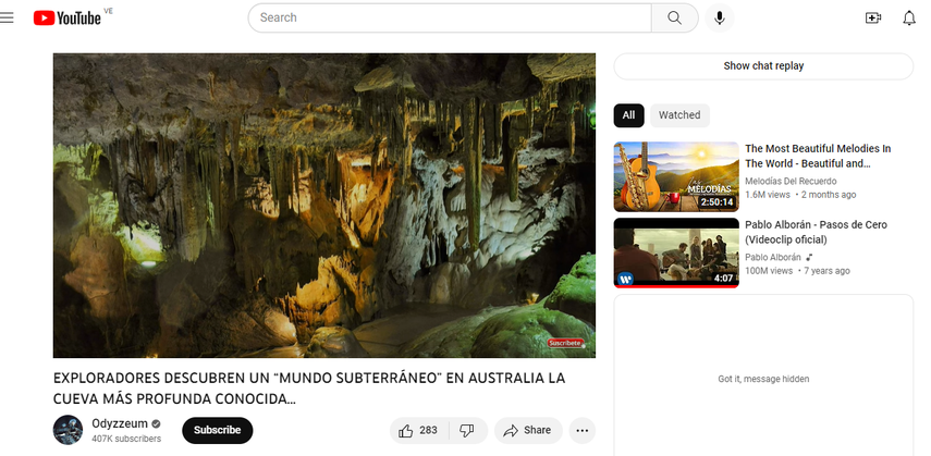 Personas destruyeron arte rupestre en la Cueva de Koonalda de Australia.&nbsp;