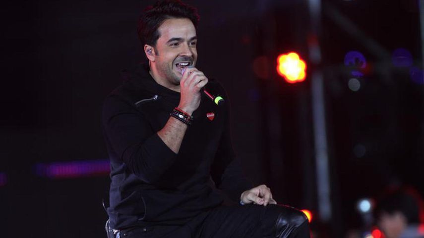 El cantante Luis Fonsi.