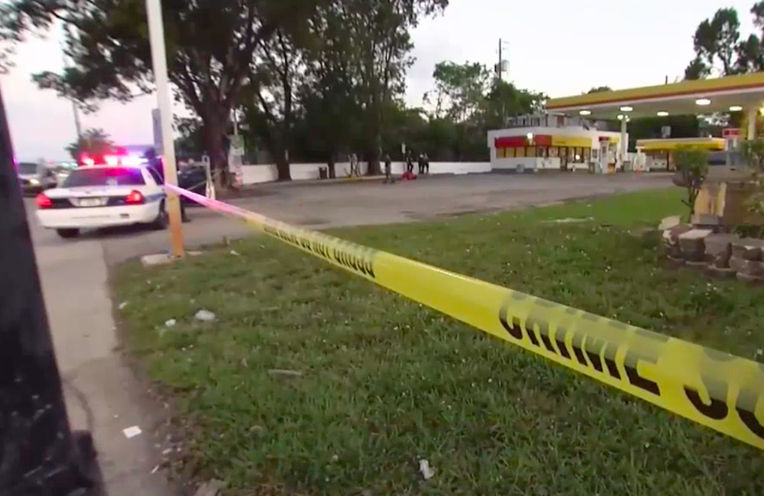 Los hechos ocurrieron en una gasolinera Shell de Fort Lauderdale.&nbsp;