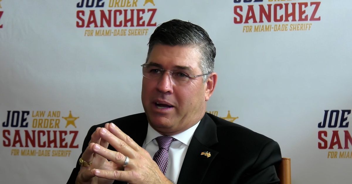 Crece número de candidatos para sheriff en Miami-Dade, Joe Sánchez  oficializa campaña