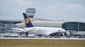 El avión A380 de Lufthansa voló a Miami por primera vez el 11 de junio de 2011.