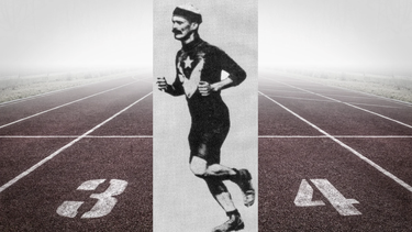 El corredor cubano Félix Carvajal, “El Andarín.&nbsp;