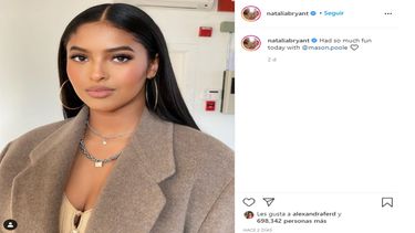 Hija mayor de Kobe Bryant, Natalia Bryant, debuta en el mundo del modelaje.