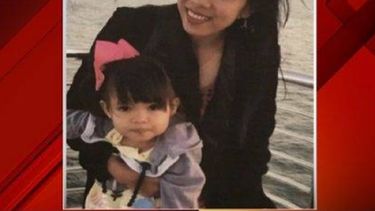 Niña de dos años desaparecida junto a su madre Russell Alada, de 27 años.