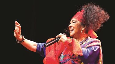 La música que interpreta Totó la momposina es producto del mestizaje de la cultura española, indígena y africana. (CORTESÍA)