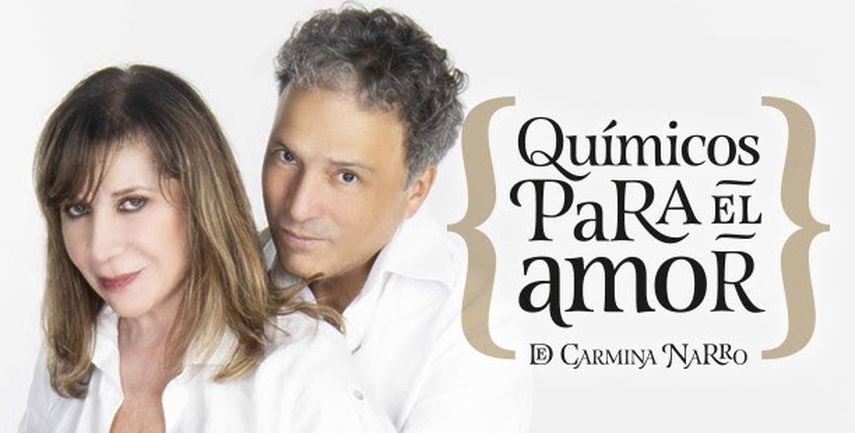 La obra Químicos para el amor, protagonizada por Carlota Sosa&nbsp;y&nbsp;Rafael Romero.