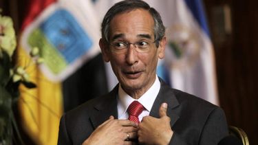 El expresidente de Guatemala, Álvaro Colom. 