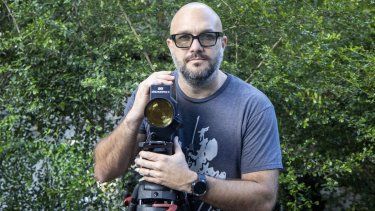 El cineasta independiente Eliecer Jiménez Almeida.