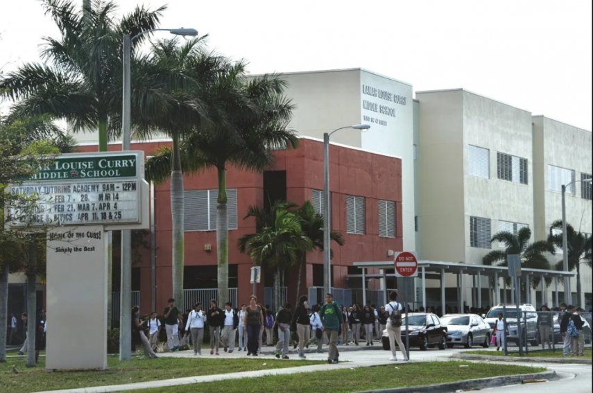 Una escuela pública en Miami-Dade.&nbsp;