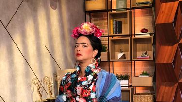 Adamari López le dio vida a Frida Kahlo este viernes en Un nuevo día.