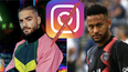 El cantante Maluma, a la izquierda, y el deportista Neymar Jr.&nbsp;