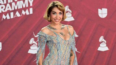 La cantautora argentina María Becerra.&nbsp;