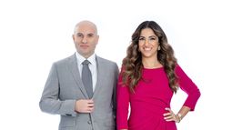 Los abogados Vasili Hernández y Claudia Cañizares.