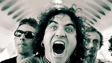 Fotografía de archivo del vocalista y bajista de Reincidentes, Fernando Madina, que fue detenido el pasado viernes en el aeropuerto de Miami, donde hacía escala junto al grupo español para trasladarse a Quito (Ecuador) para un concierto que tuvo que se