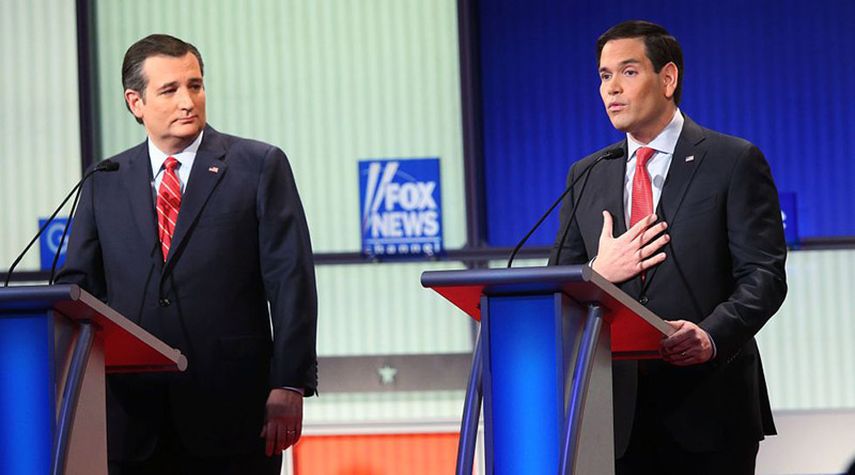 Ted Cruz y Marco Rubio se volverán a ver las caras esta noche en un debate decisivo en la carrera por la presidencia de los Estados Unidos de América. (ARCHIVO)