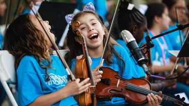 Participantes en el festival de música&nbsp;