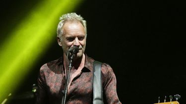 El rockero Sting en concierto en Ciudad de Panamá el 19 de octubre del 2018.