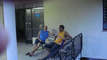 Vladimiro Roca, durante una conversación, en 2012, con el corresponsal de DLA en La Habana.