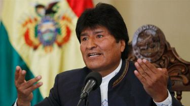 Evo Morales, presidente de Bolivia