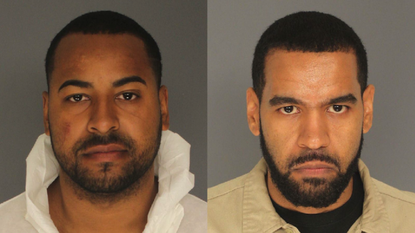 Gualberto Lebrón, a la izquierda, está acusado de asesinato, mientras que su hermano Gilberto Lebrón, a la derecha, enfrenta cargos por conspiración.