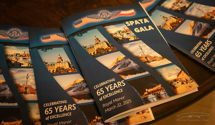 The Society of Polish American Travel Agents, 65th anniversary.
