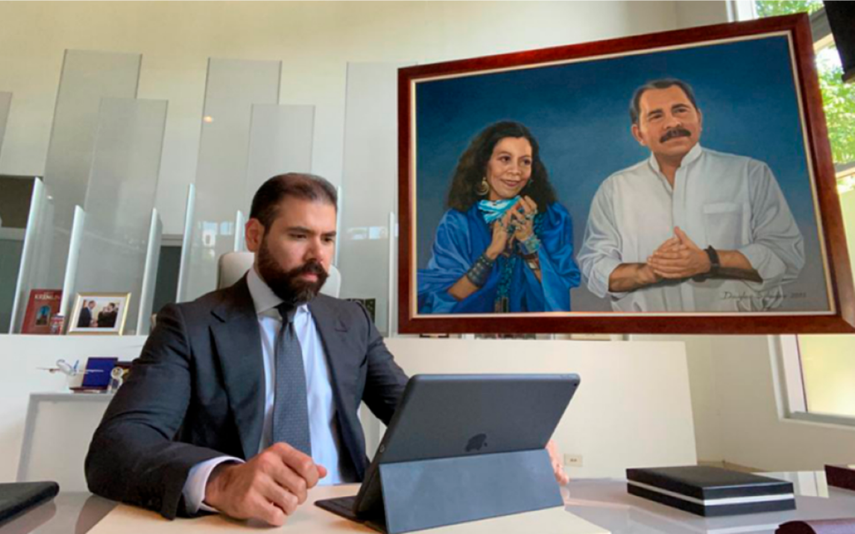 Laureano Ortega Murillo, hijo de los dictadores Daniel Ortega y Rosario Murillo.