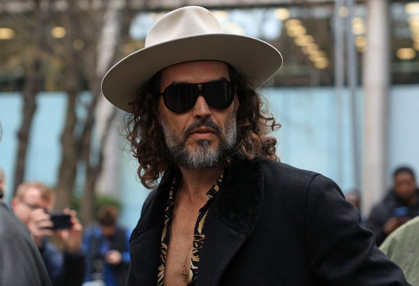 El actor y comediante británico Russell Brand.&nbsp;