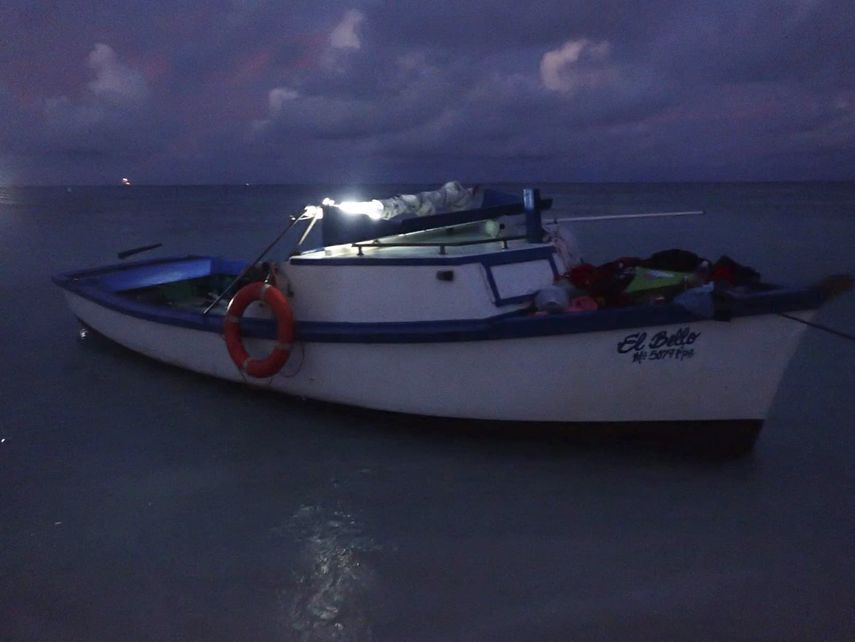 Rescatan a 15 menores de edad dentro de un grupo de migrantes cubanos