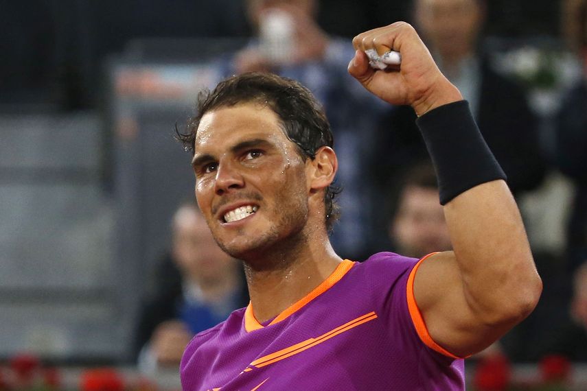Nadal duró una hora y 12 minutos para avanzar a la siguiente ronda del torneo del capital española.&nbsp;
