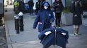 Un empleado del Servicio Postal en Nueva York. Un empleado del Servicio Postal en Nueva York.