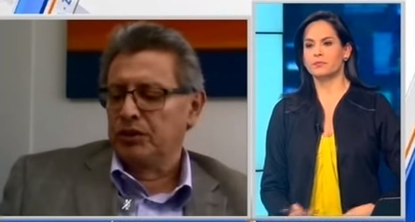 Pedro Delgado durante una entrevista en marzo pasado con NTN24.