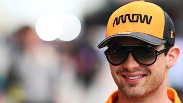 El piloto mexicano Pato OWard en la previa del Gran Premio de Estados Unidos de la Fórmula 1, el 16 de octubre de 2025.