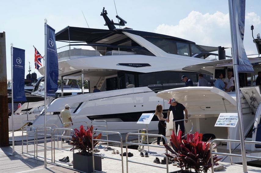 La compañí Riviera dio a conocer dos de sus más recientes lanzamientos: los modelos 43 Sport Express y 56 Sport Yacht.