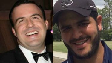 Reinaldo Herrera y su socio Fabrizzio Mendoza.