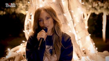 Jennifer López fue una de las tantas estrellas de la música que participaron en el concierto benéfico One World: Together At Home.