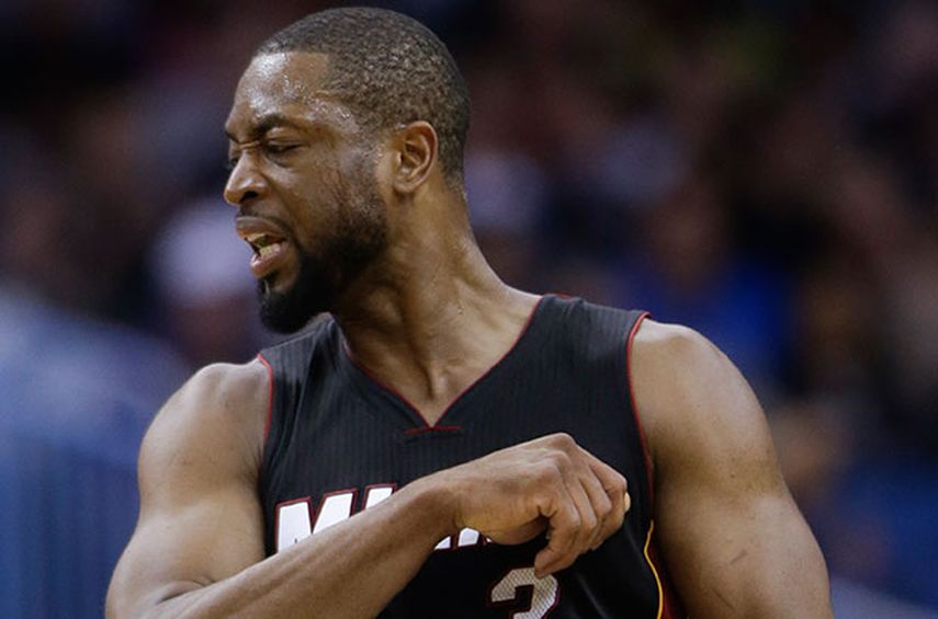 Dwyane Wade fue uno de los más valiosos del encuentro (AP)
