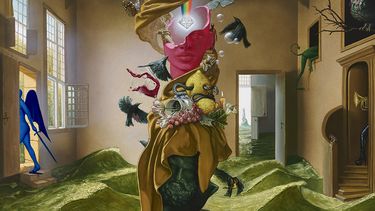 En esta imagen proporcionada por Atlantic Records, la portada del álbum Paradise State of Mind de la banda Foster the People.