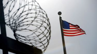 Interior de la Base Militar de Estados Unidos en la bahía de&nbsp;Guantánamo