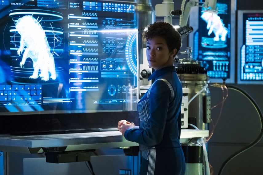 Sonequa Martin-Green en Star Trek: Discovery.