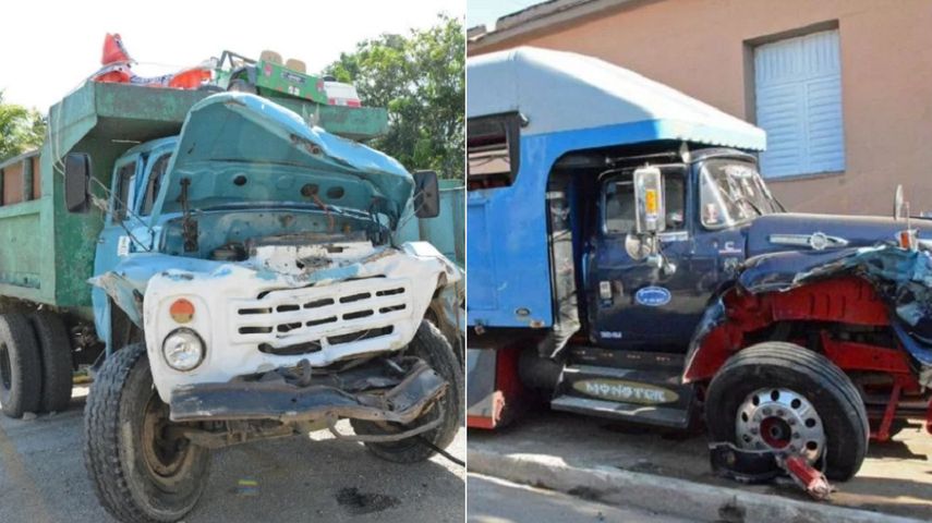 La colisión de dos camiones, cuando uno de ellos circulaba de manera irregular, dejó 17 personas heridas este 1ro de abril de 2019 en la provincia de Ciego de Ávila, en el centro oriente de Cuba.