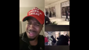 Captura de pantalla del video compartido en YouTube por&nbsp;Terrence K Williams.