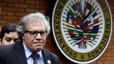 Luis&nbsp;Almagro, secretario de la Organización de Estados Americanos, OEA.&nbsp;