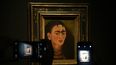 El autorretrato final Busto de Frida Kahlo Diego y Yo (Diego y yo), se muestra durante la preapertura para la prensa de la exposición Tercer Ojo Colección Costantini en Malba, en el Museo MALBA de Buenos Aires el 24 de agosto de 2022.&nbsp;