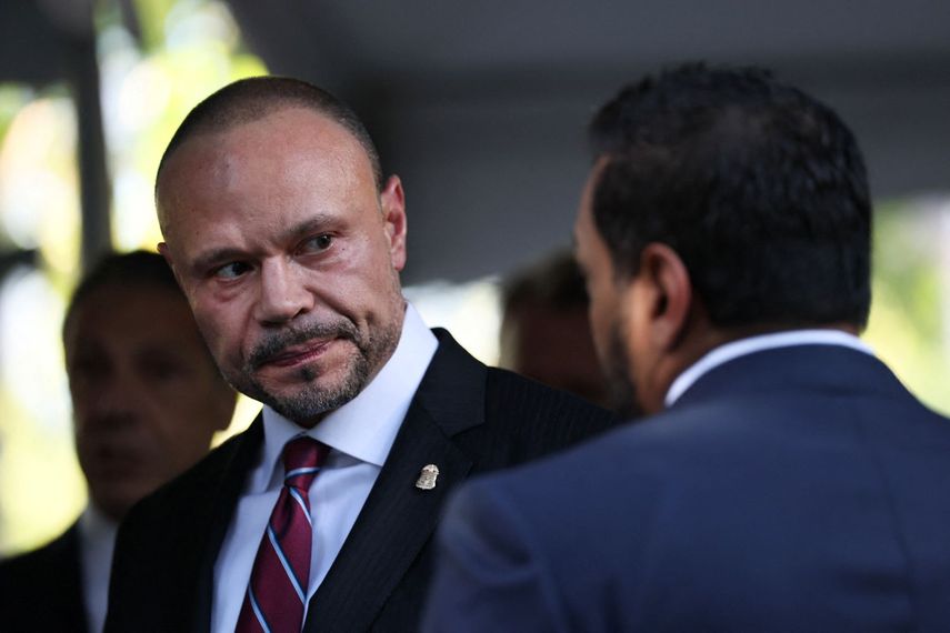 El subdirector del FBI Dan&nbsp; Bongino durante un evento de recordación a las víctimas del 9/11.&nbsp;